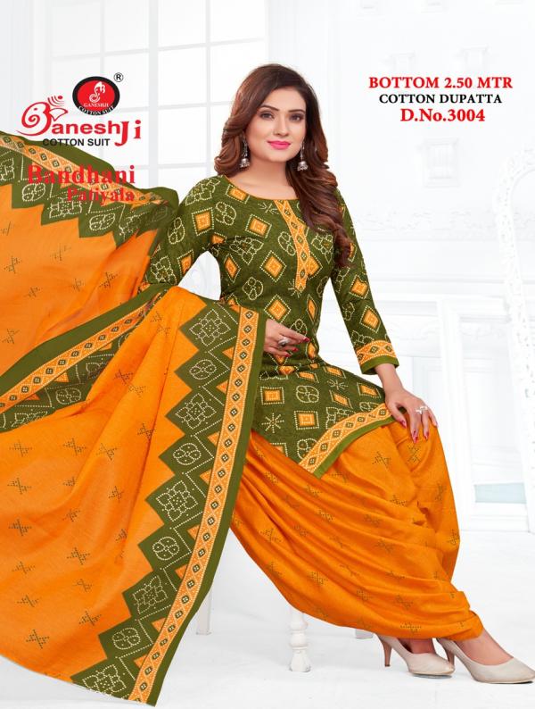 Ganeshji Bandhani Vol-3 cotton Printed Dress Material